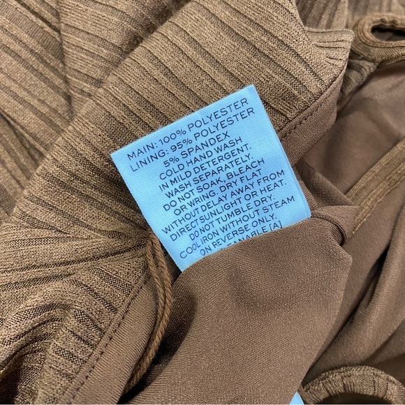 Rumer The Label Revolve NWT Large‎ US 8 Chocolate Brown Oasis Midi Dress Cutout - Picture 12 of 15